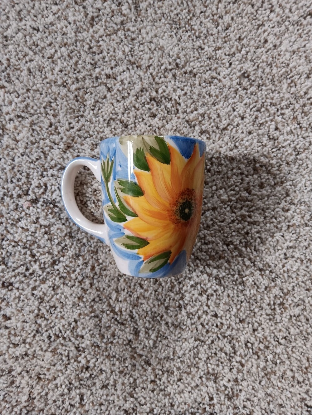 VTG? Del Sol Handpainted Sunflower Mug Coffee Cup Y2k 90sbuttermom
